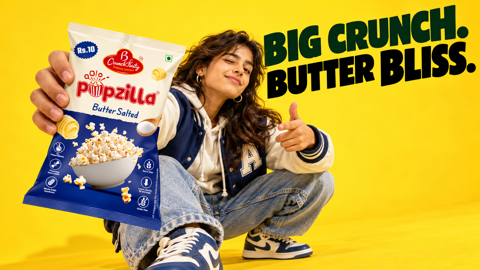 Popzilla — Popcorn  Branding presentation 3