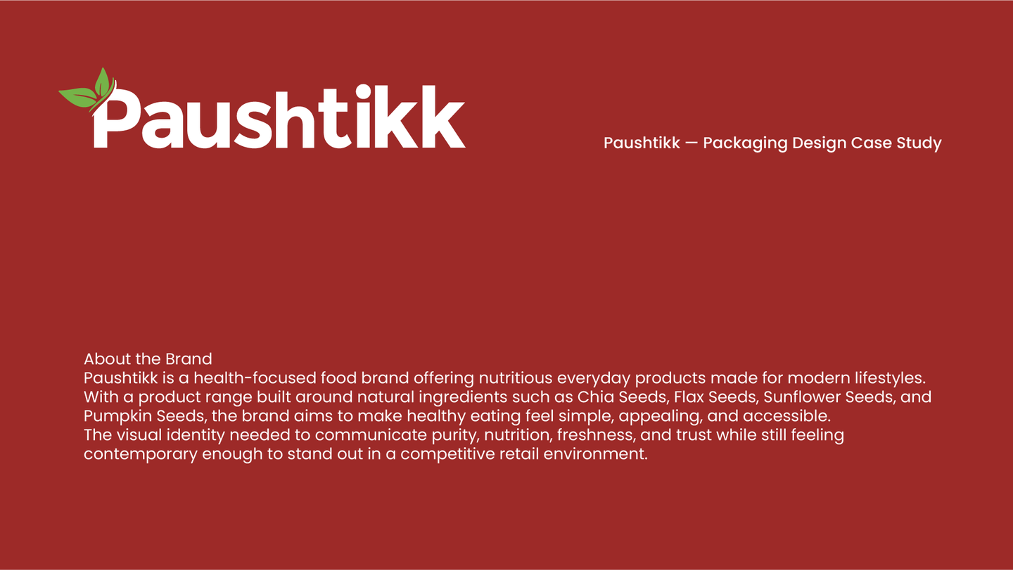 Nubloom — Makhana Range Packaging presentation 1